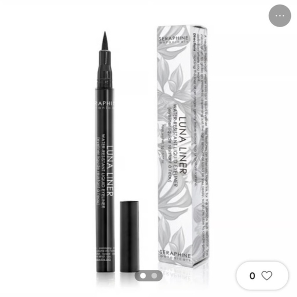 NEW! Seraphine Botanicals Luna Liner Pitch Black🖤